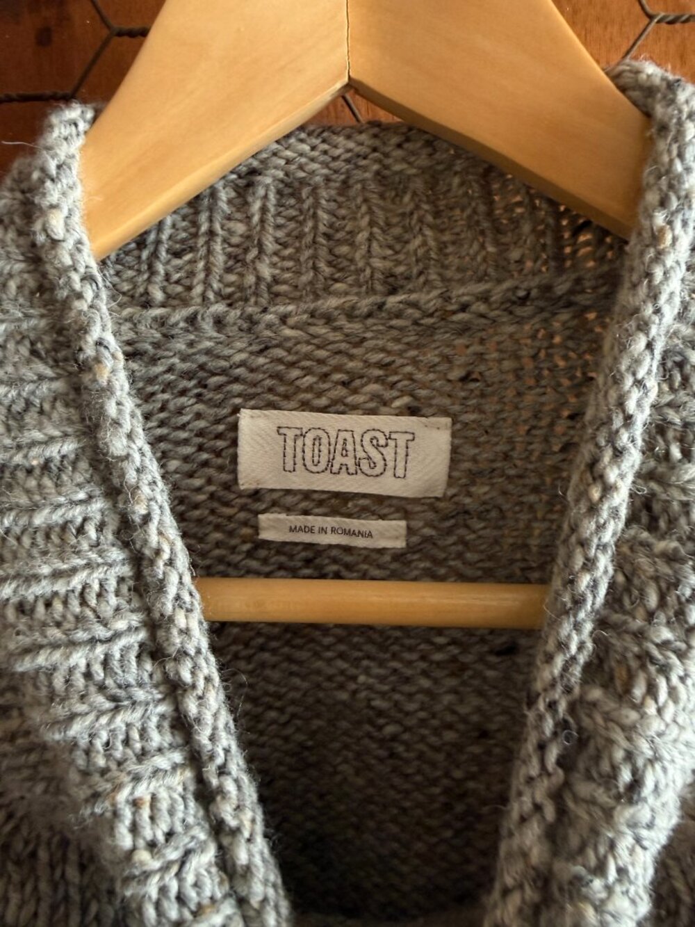 Toast Orla Donegal Wool Sweater - Picture 2 of 4